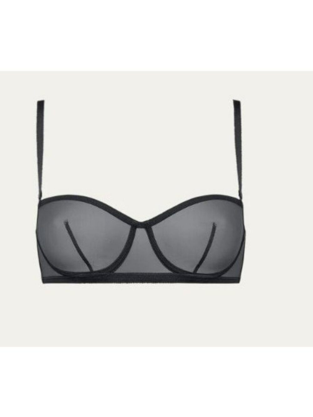 ERES INDISCRETE TL SOUTIEN GORGE BLACK BRA 34B